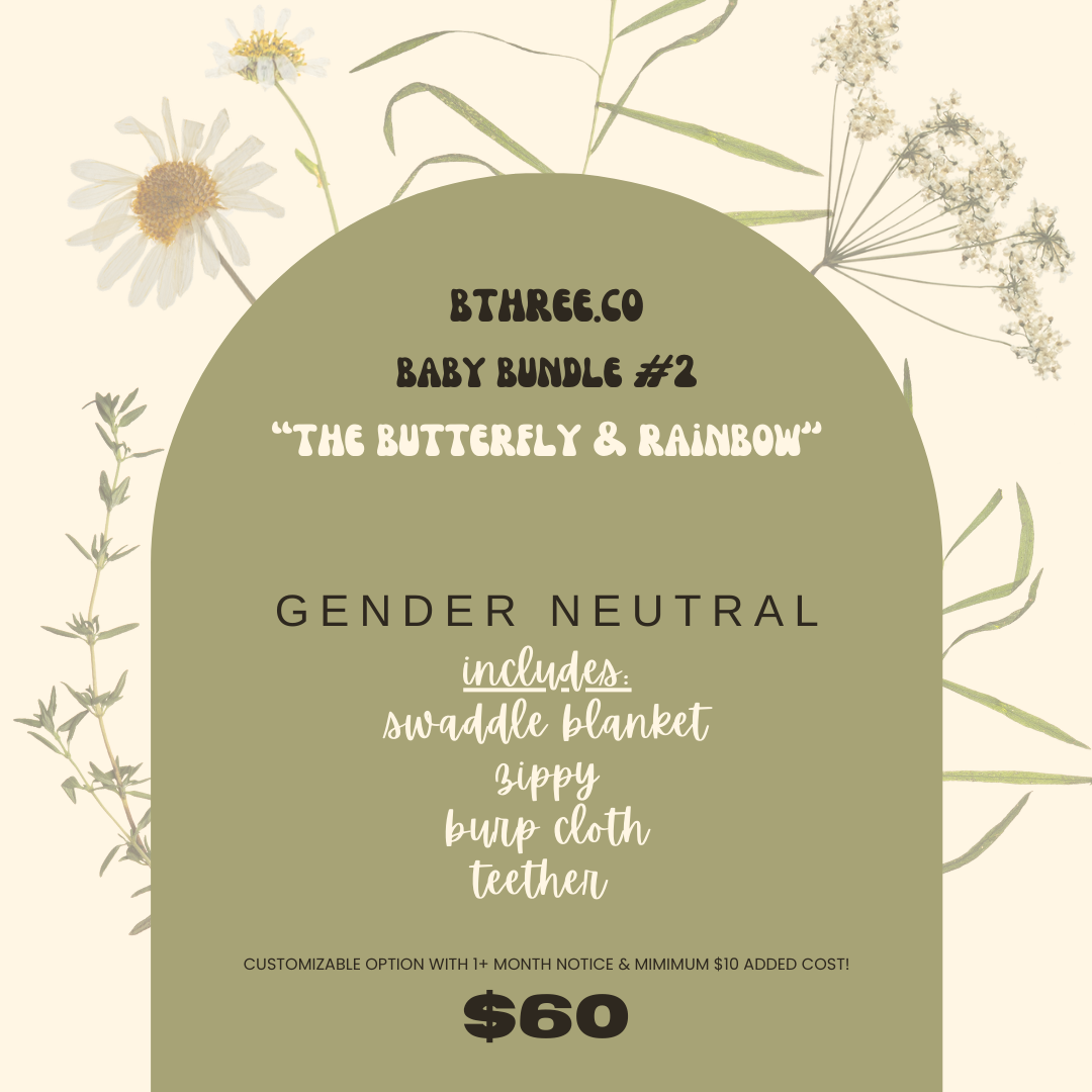baby bundle #2: THE BUTTERFLY & RAINBOW