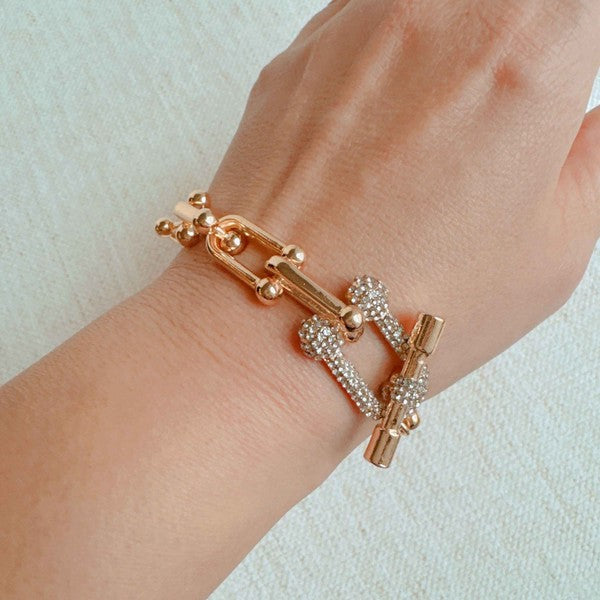 The Paved Chain Bracelet