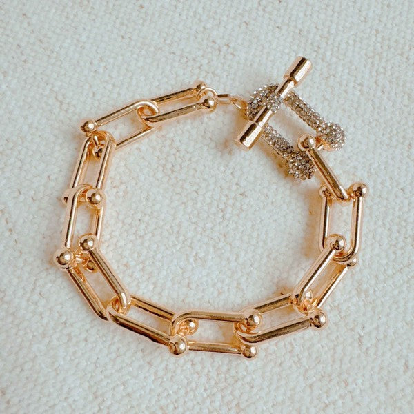The Paved Chain Bracelet