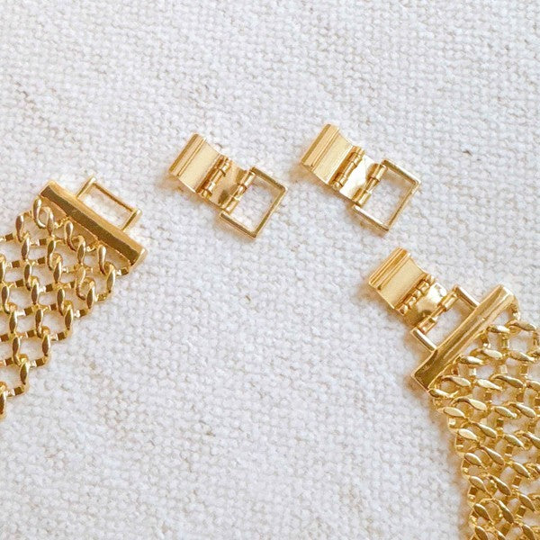The Lux Lattice Chain Choker Necklace