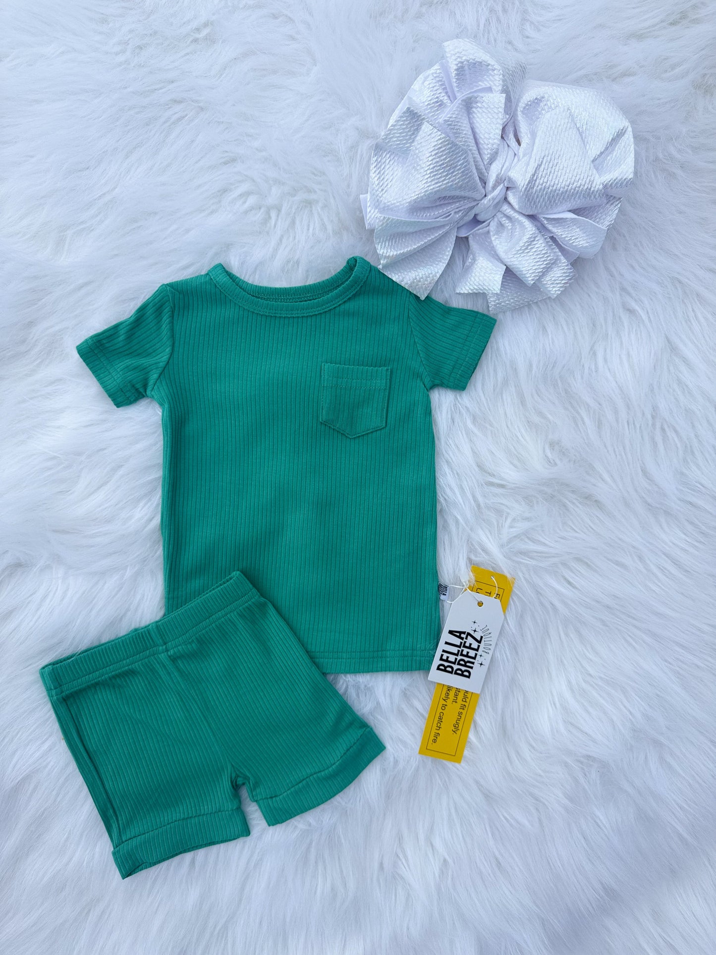 Lasso Lagoon Bamboo Short Set