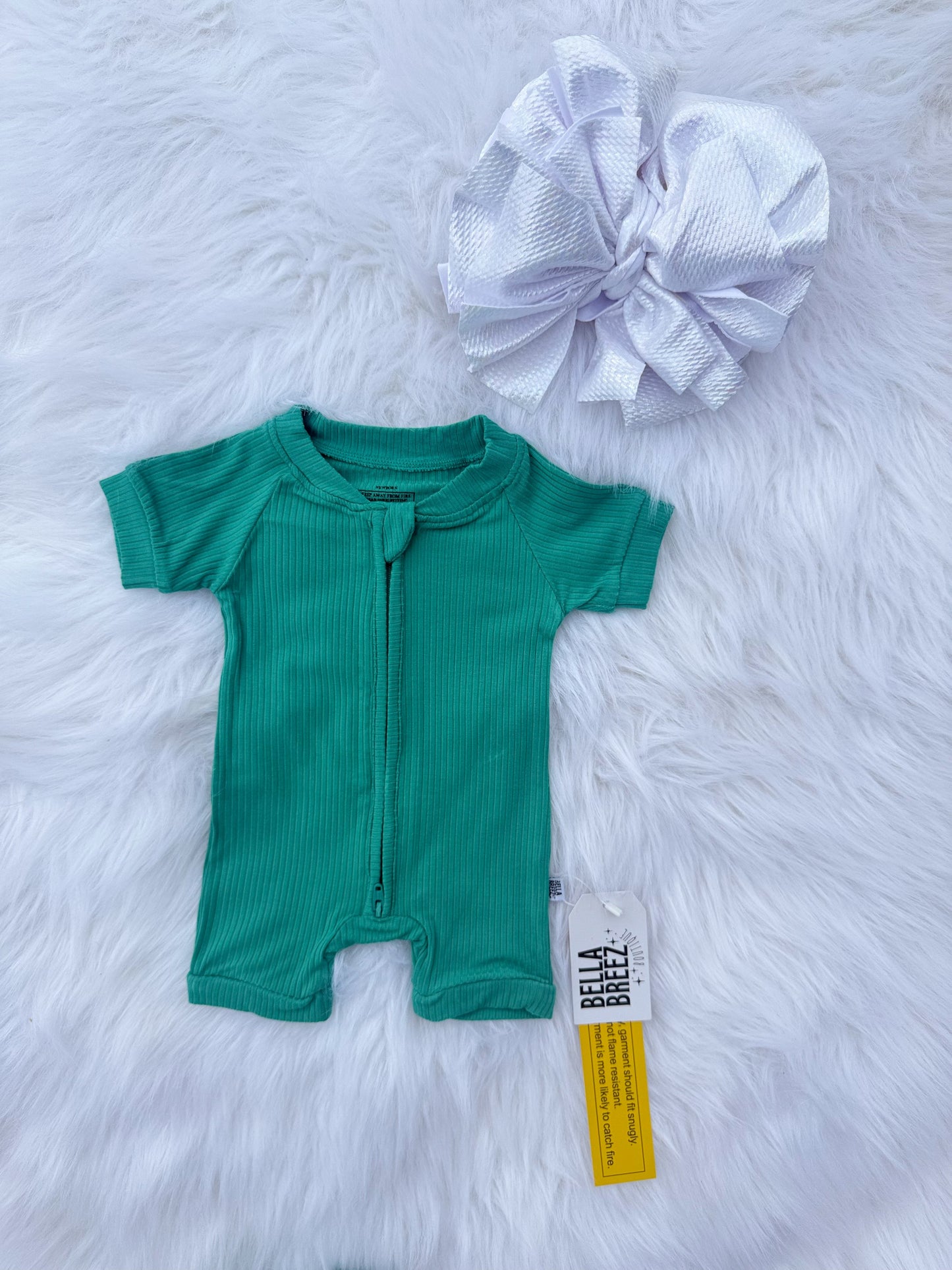 Lasso Lagoon Bamboo Shortie Romper