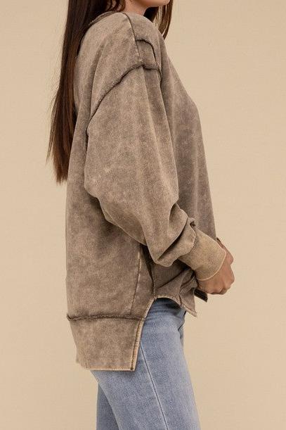 The Henley Sweatshirt