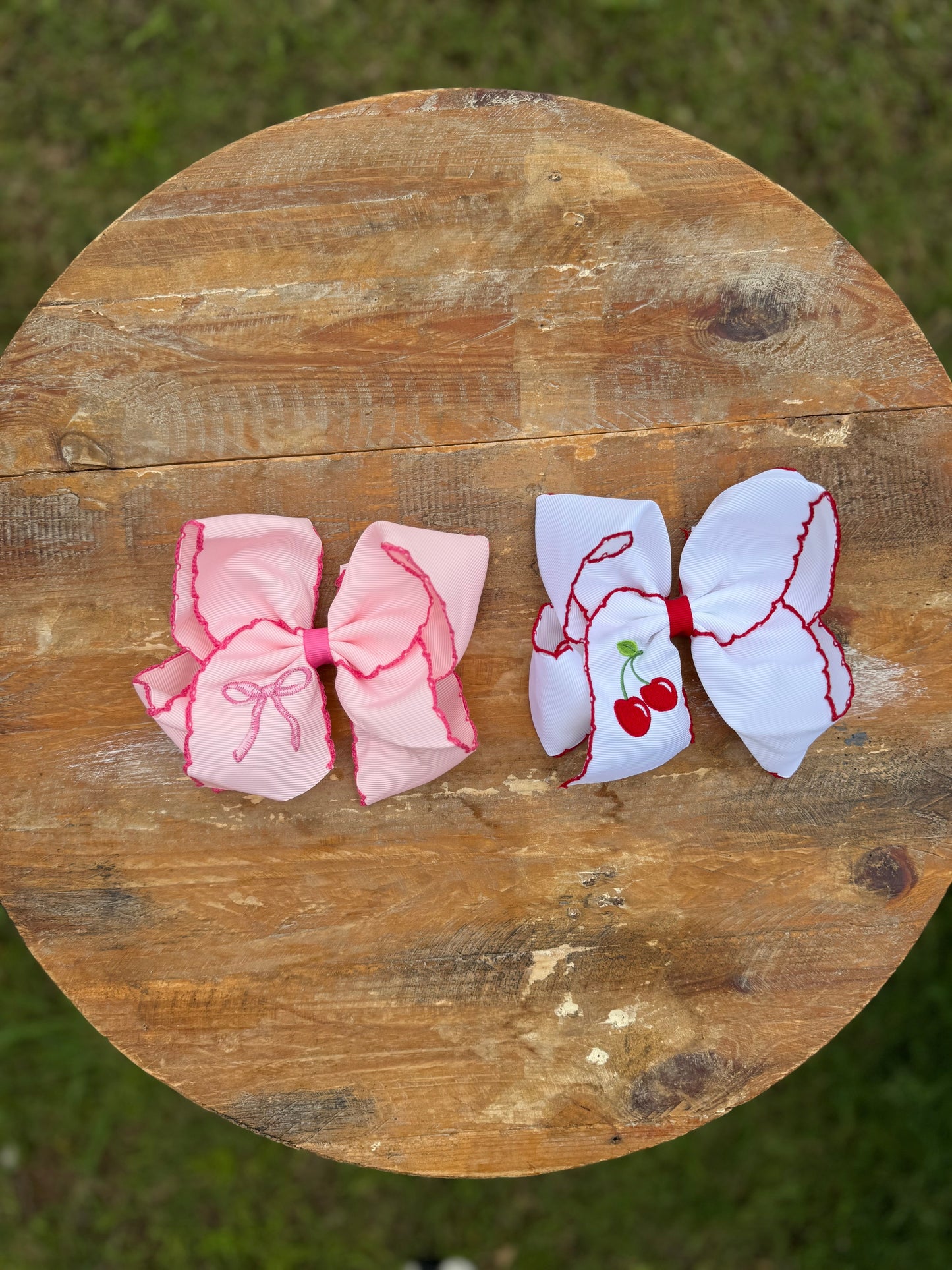 Embroidery Bows
