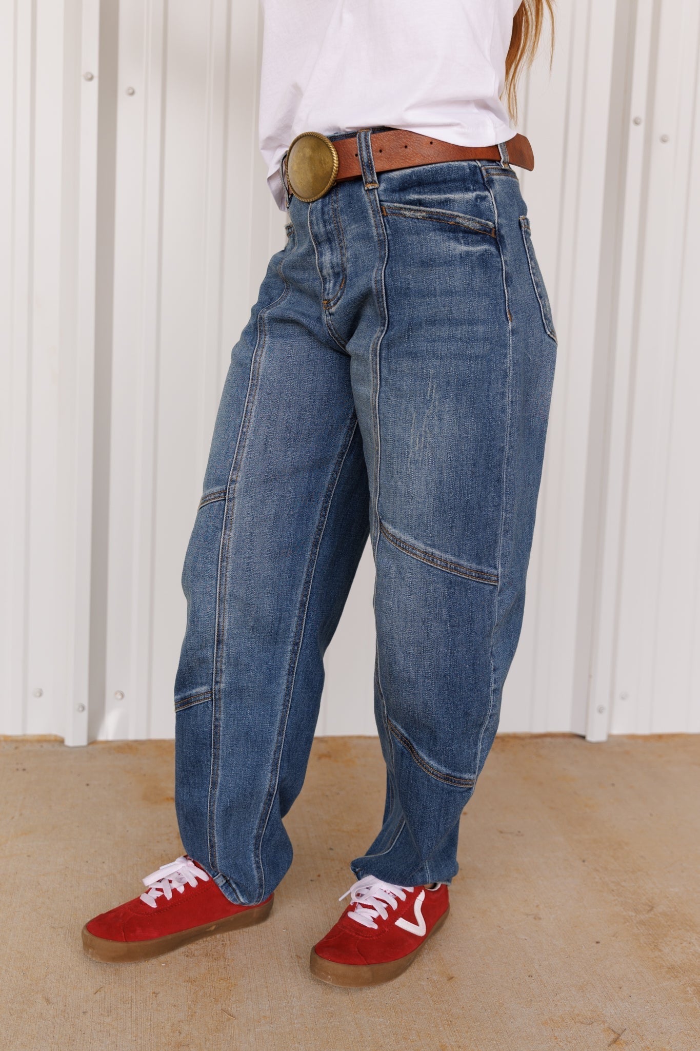 The Sadie Barrel Jean