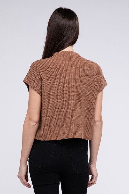 The Carlie Short Sleeve Sweater