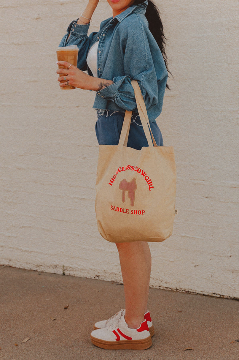 High Class Cowgirl Tote Bag
