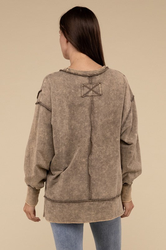 The Henley Sweatshirt