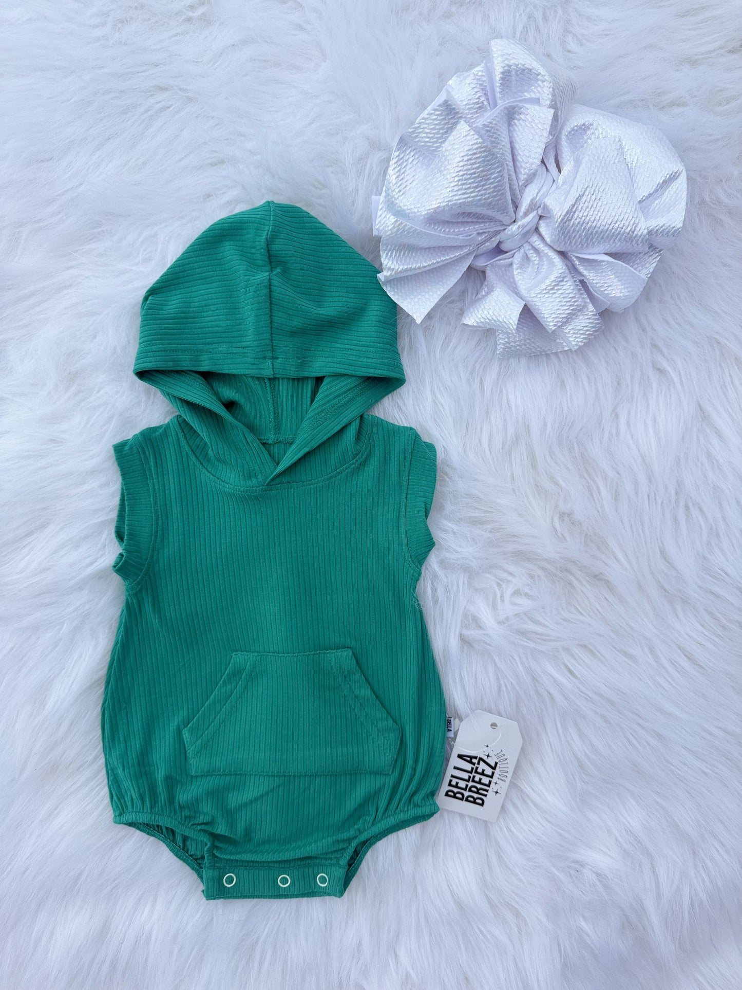 Lasso Lagoon Hooded Romper
