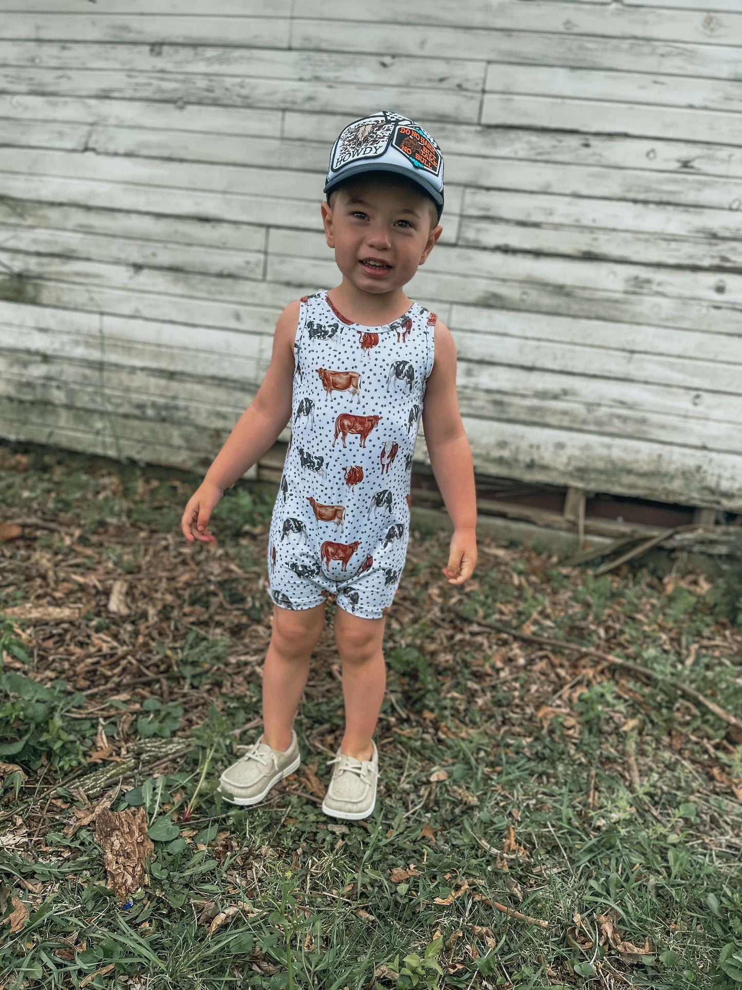Heifer Tank Top Romper