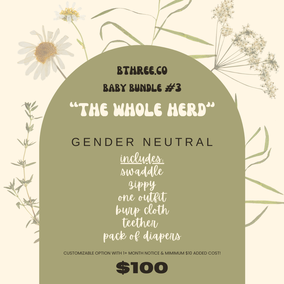 baby bundle #3: THE WHOLE HERD