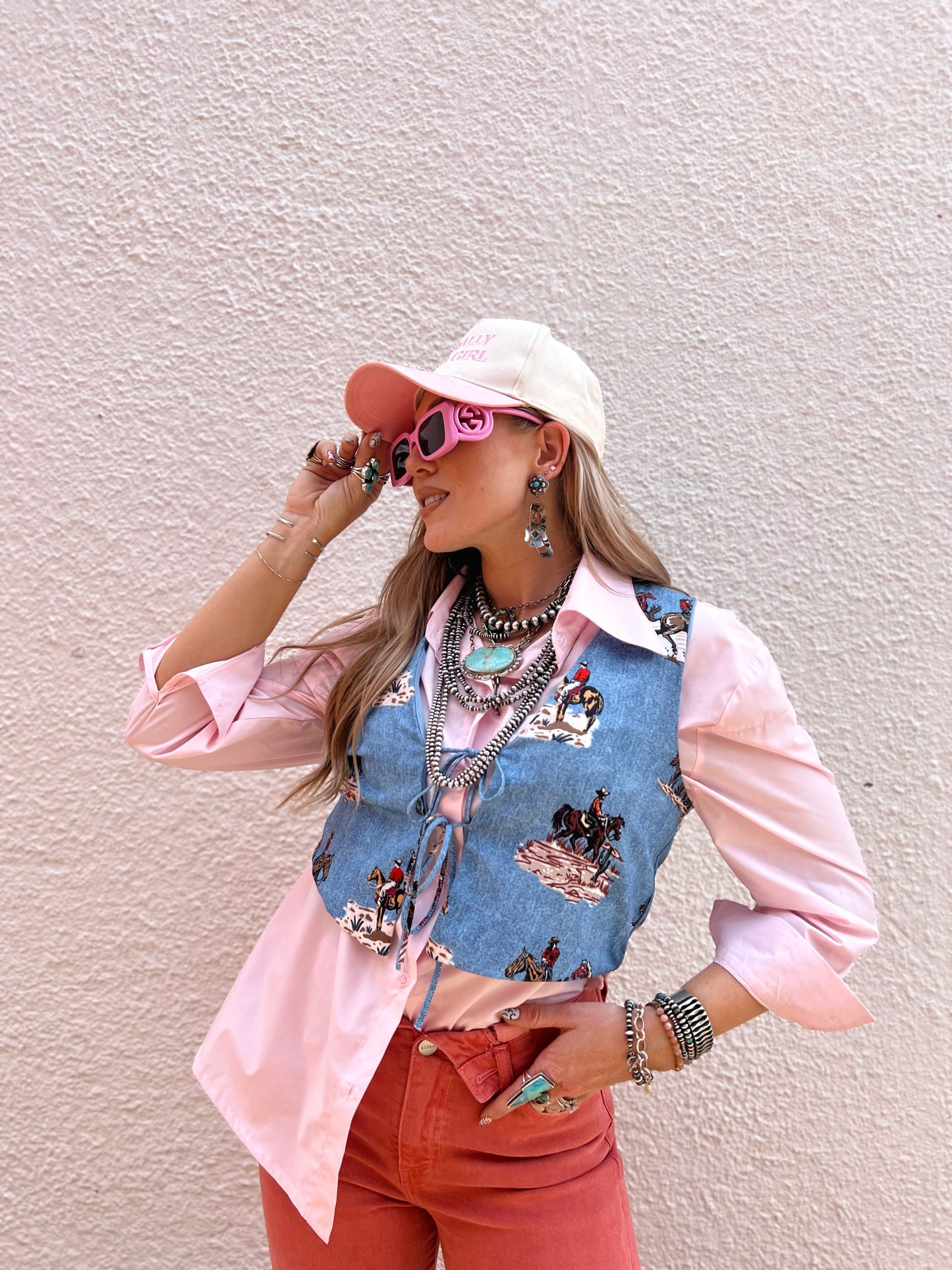 The Alice Button Up in Pink