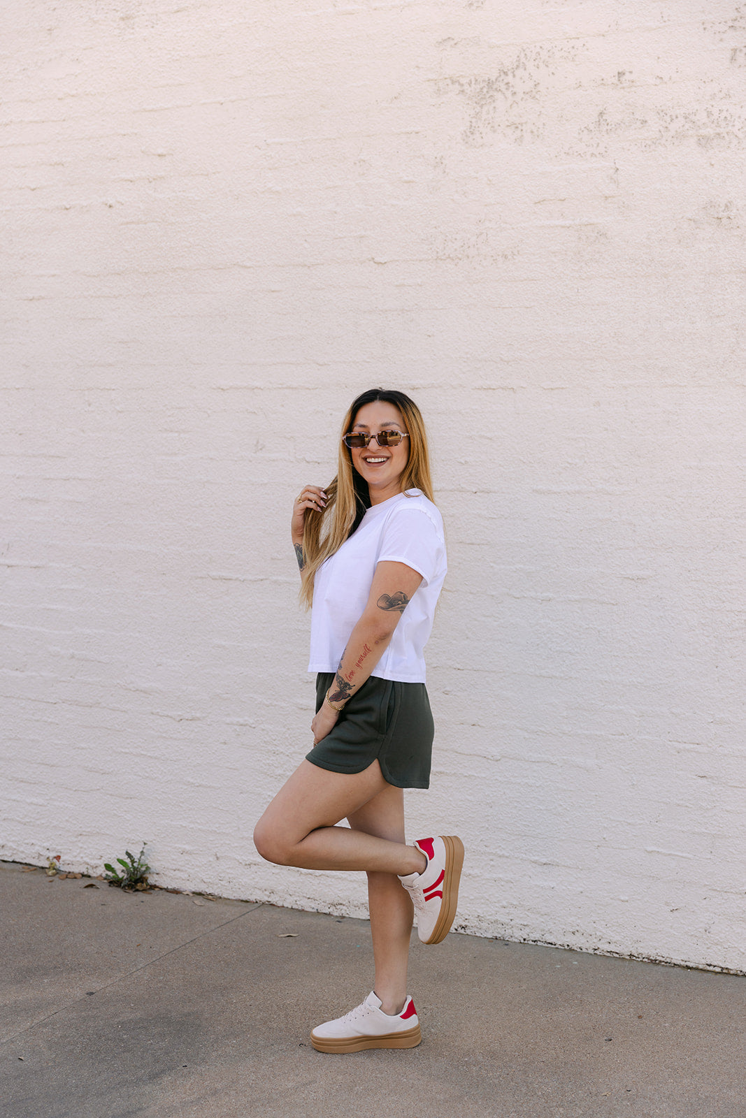 The Cowgirl Club Short in Olive