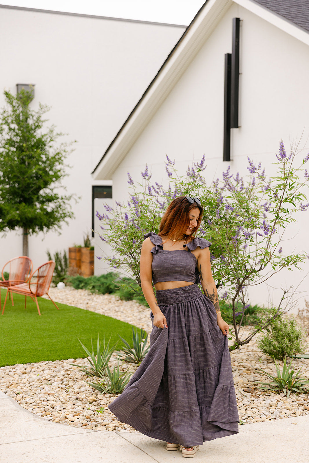 The Ivy Set in Charcoal