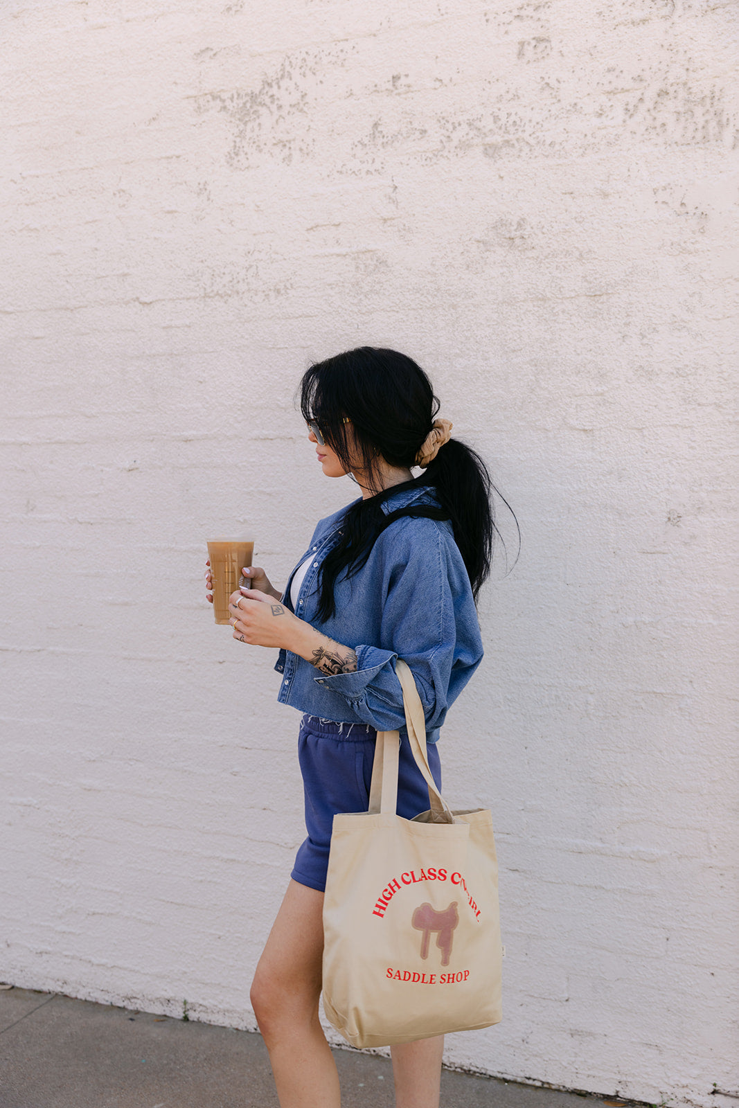 High Class Cowgirl Tote Bag