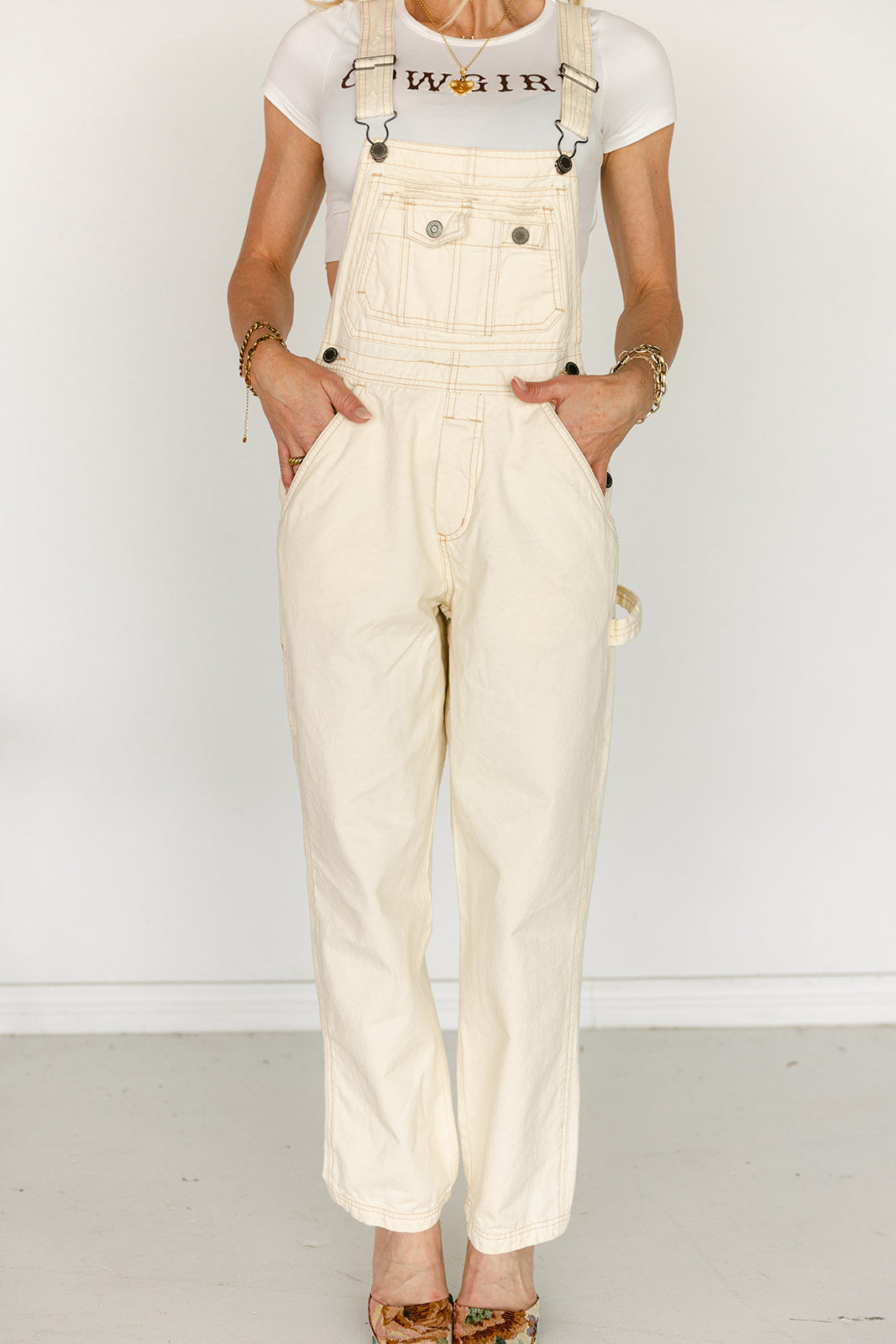 The Daphne Overalls in Linen