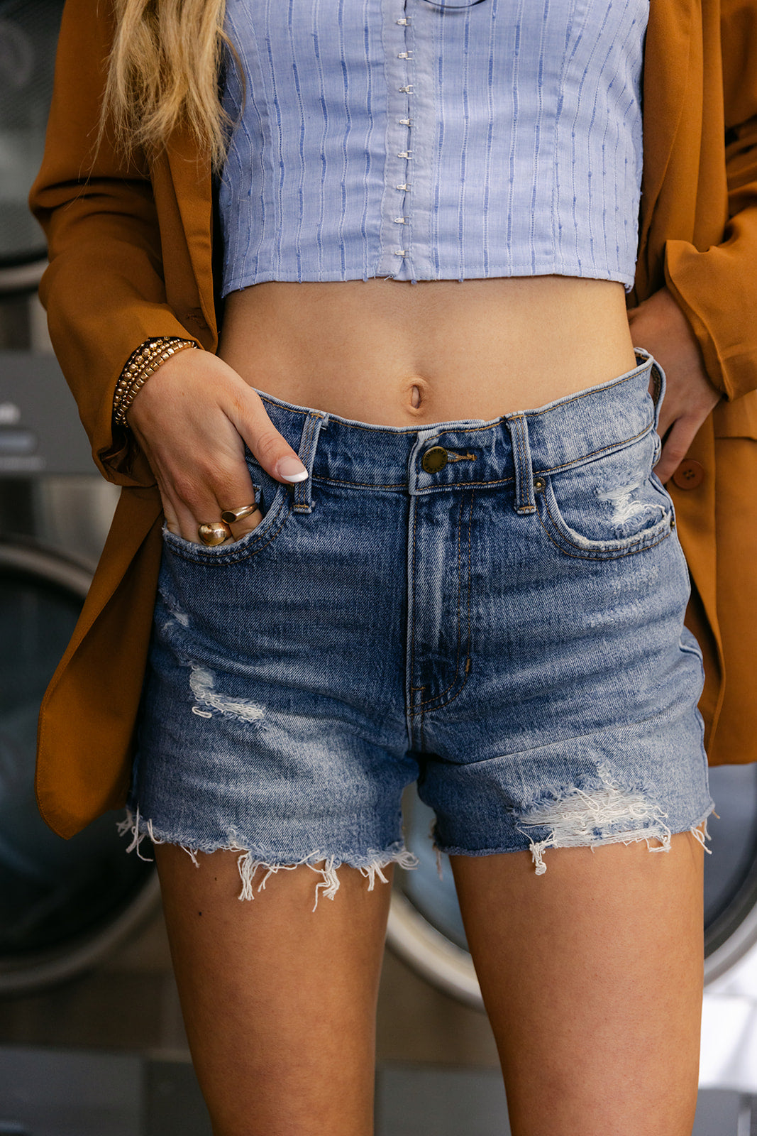 The Delly Denim Shorts