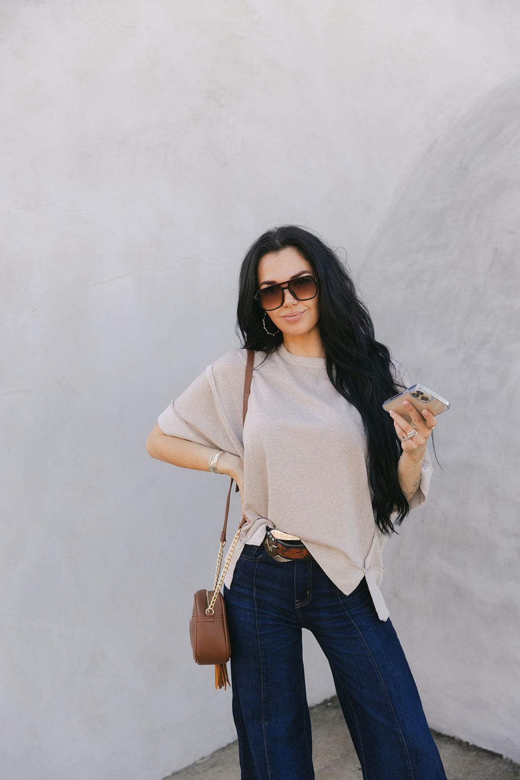 The Ryann Drop Shoulder Top