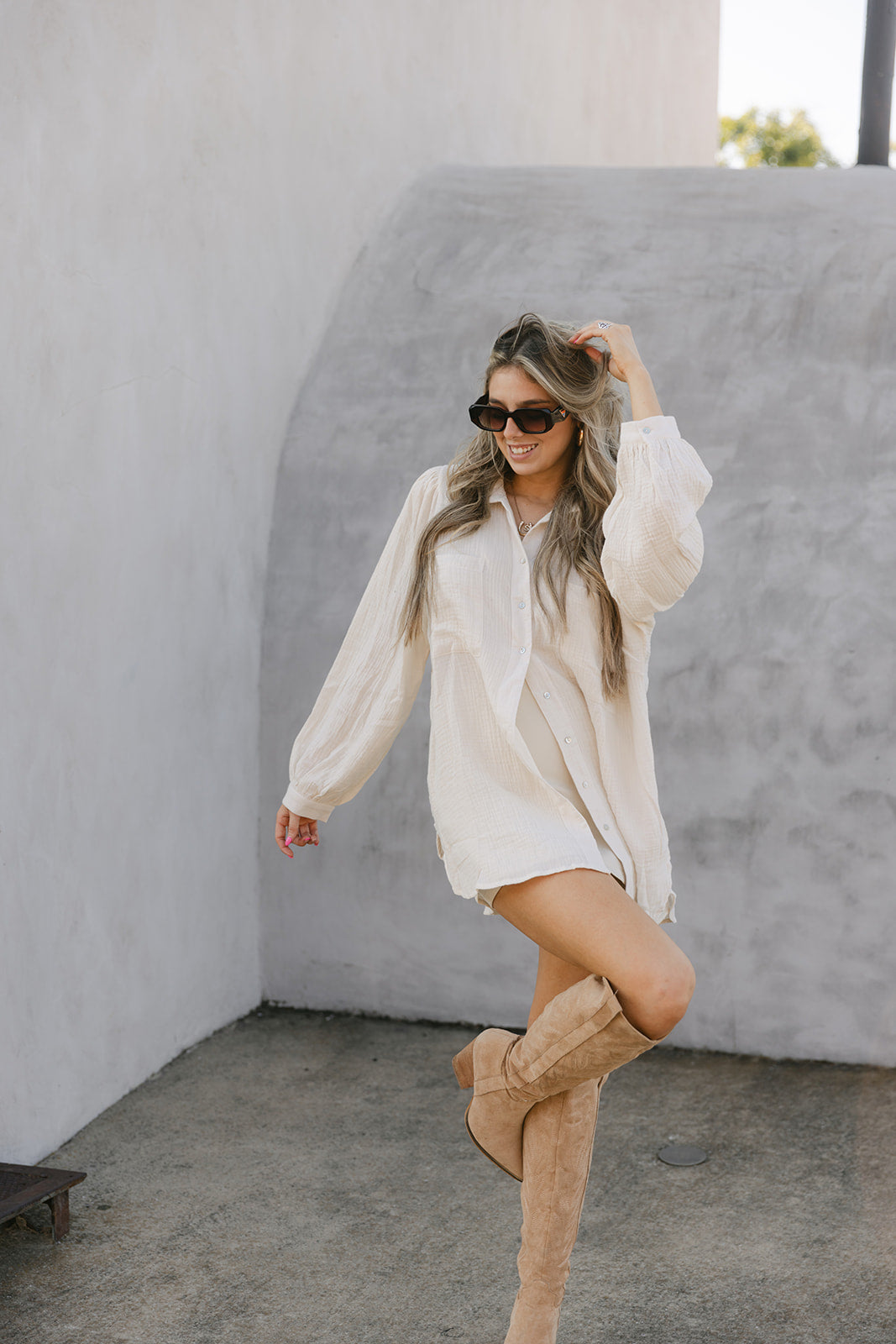 The Lisette Puff Sleeve Top