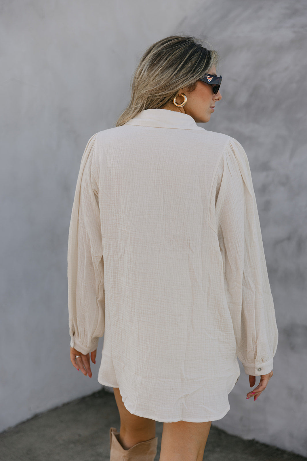 The Lisette Puff Sleeve Top