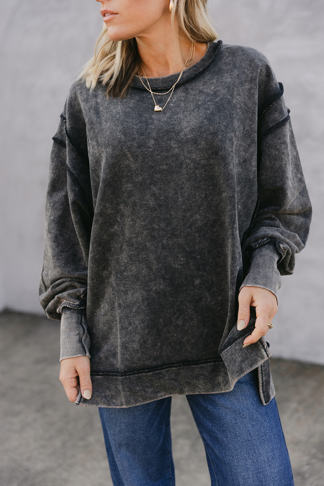 The Henley Sweatshirt