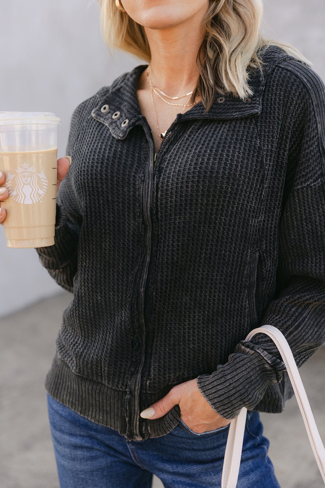 The Jemma Hooded Zip-Up Jacket
