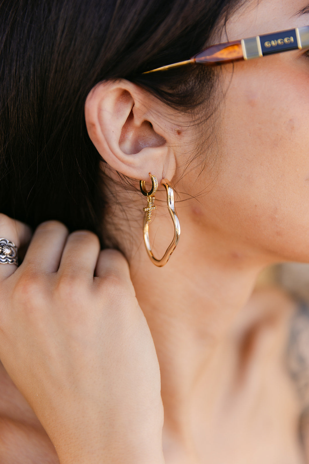 The Nalu Hoop Earrings