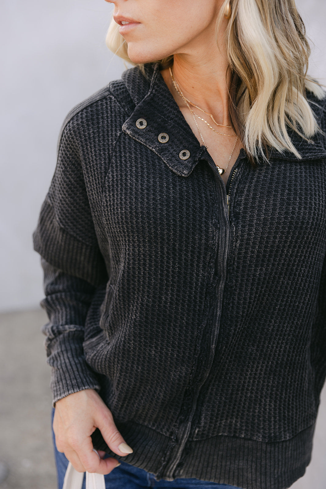 The Jemma Hooded Zip-Up Jacket