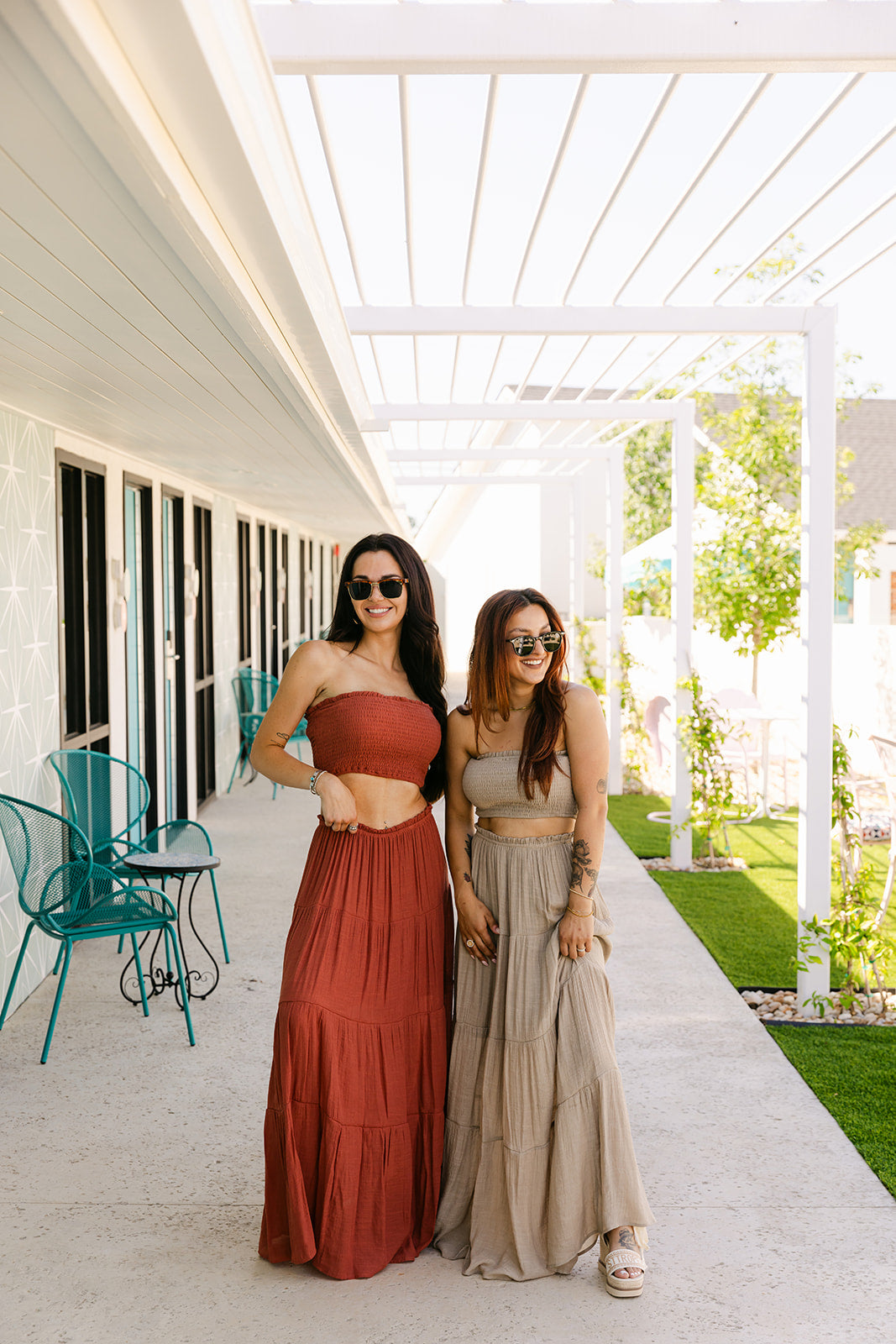 The Eliana Set in Taupe