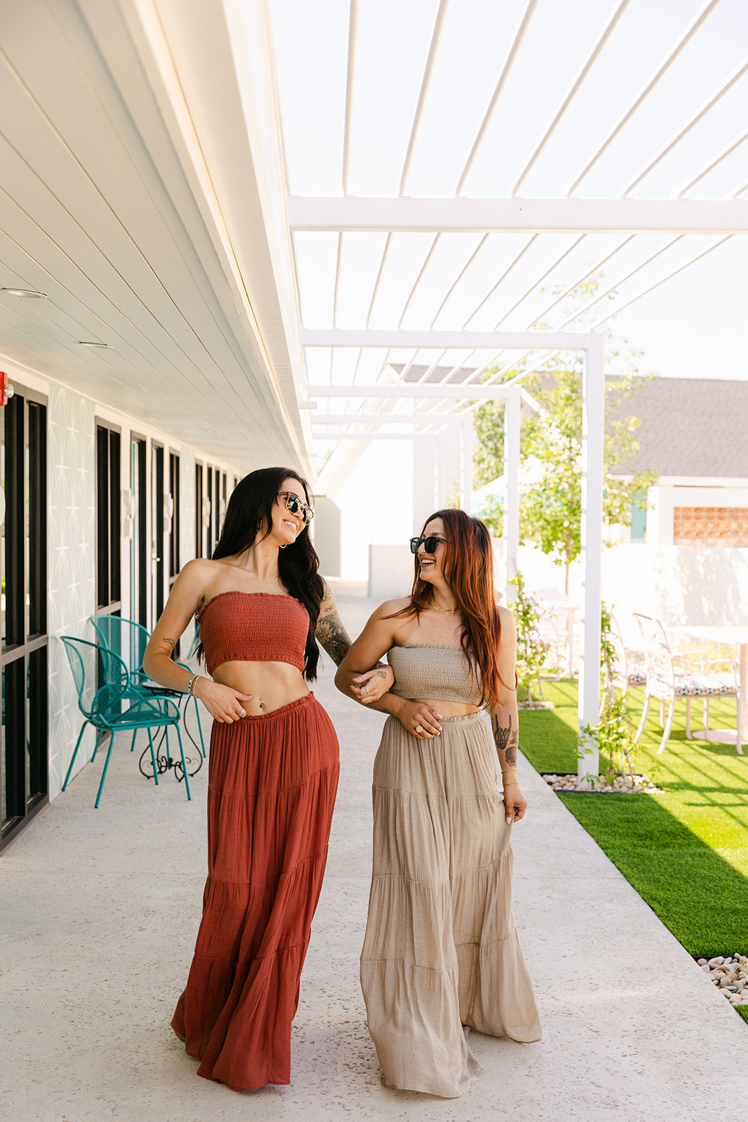 The Eliana Set in Taupe