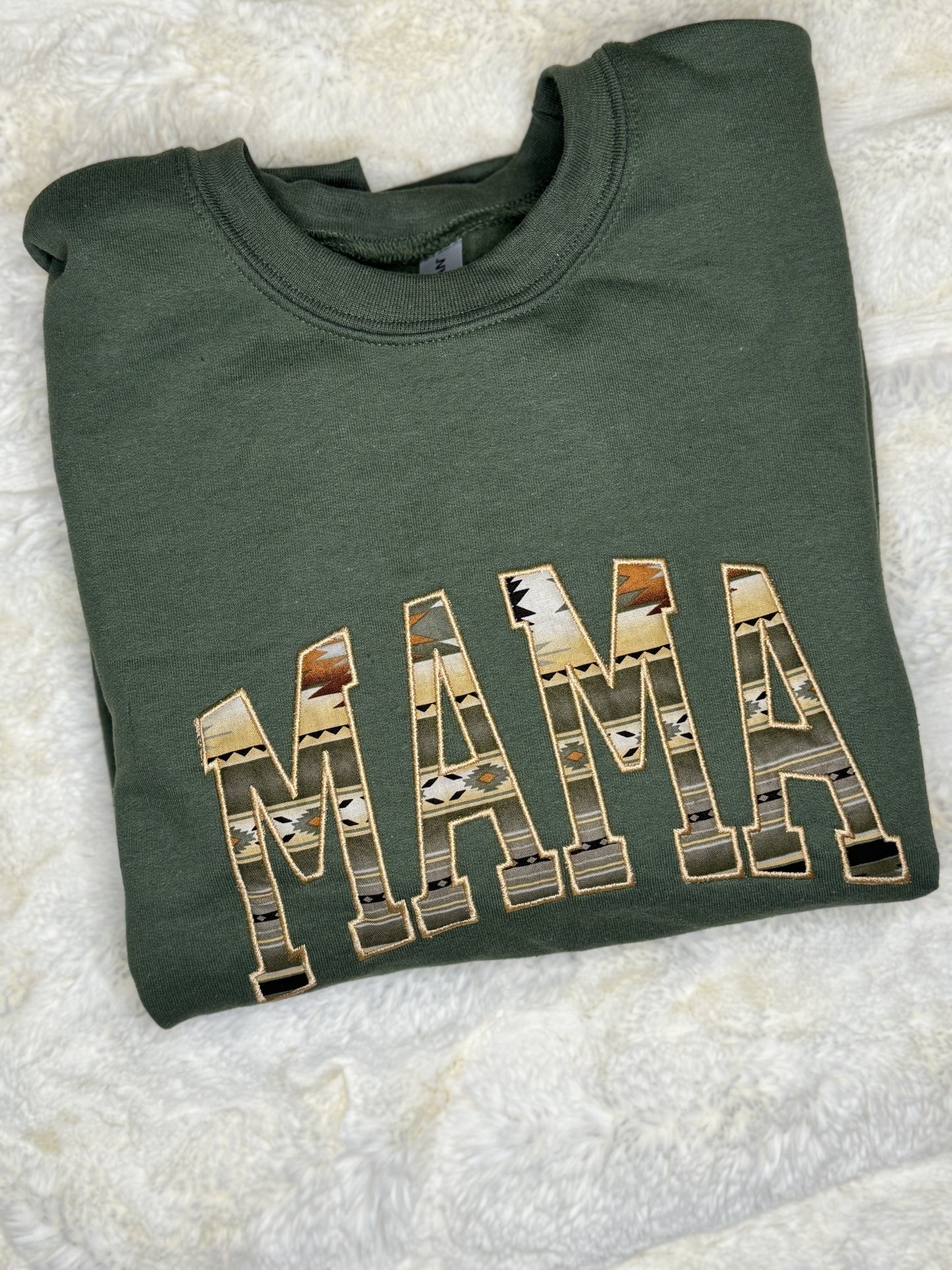 Mama Olive Embroidered | Crewneck