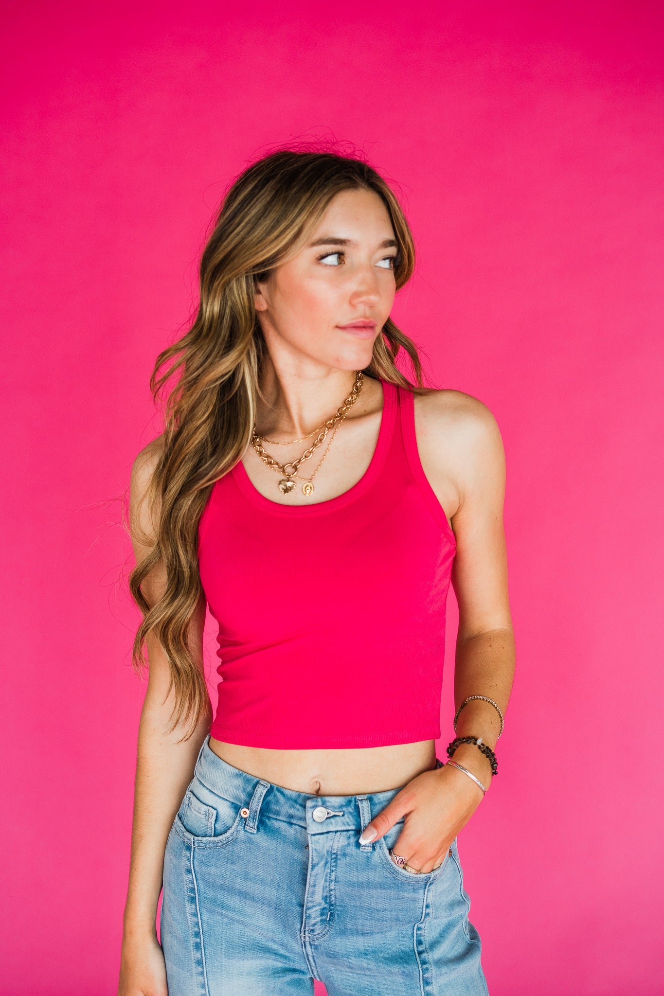 The Cori Ribbed Tank Top