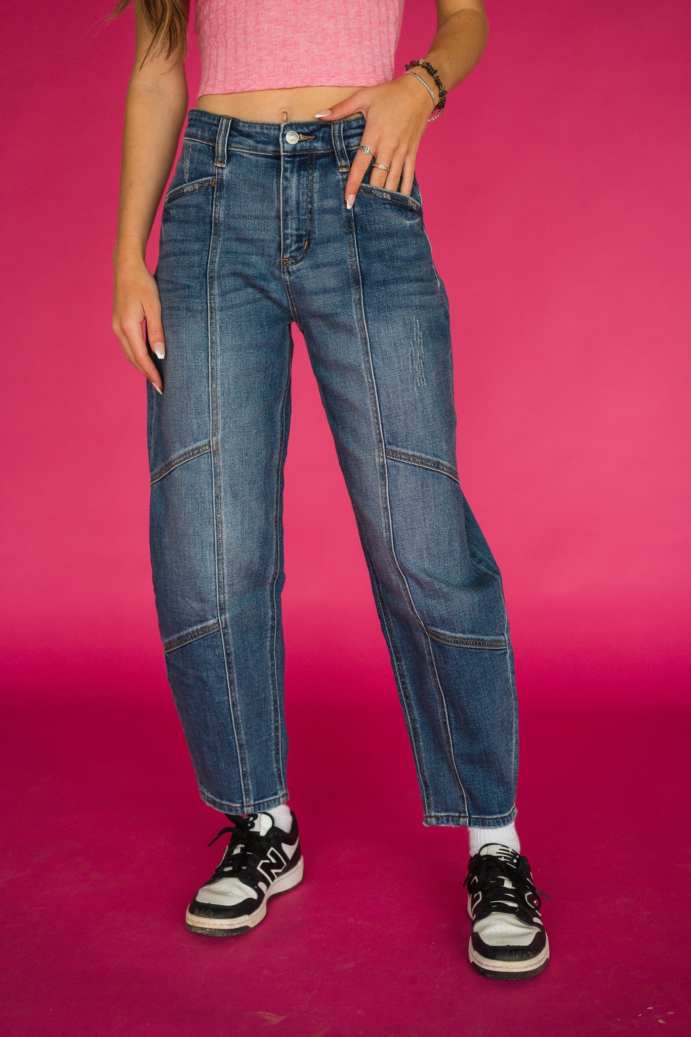 The Sadie Barrel Jean