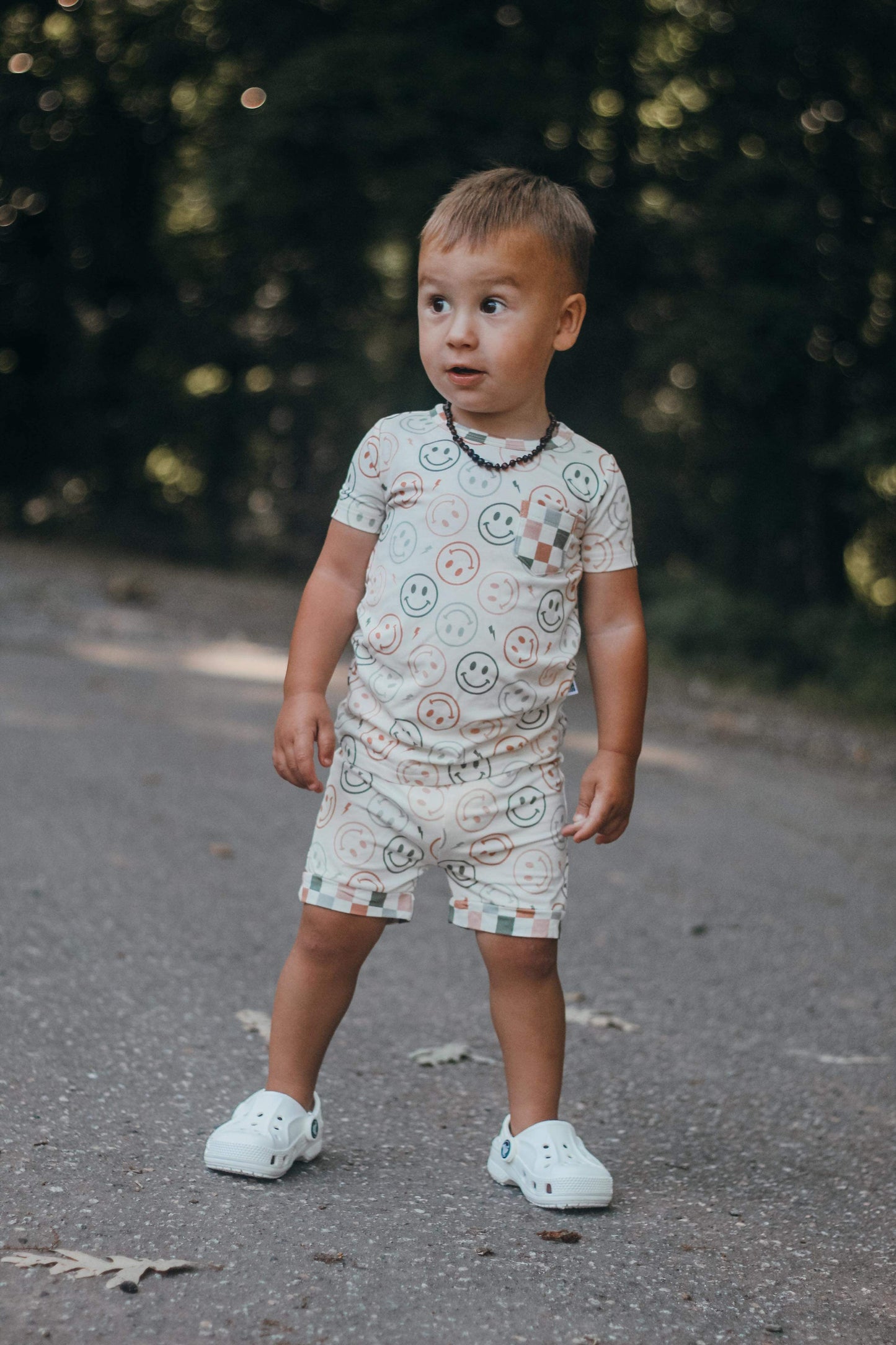 12/18 Months Rad Smiles Bamboo Short Set (FINAL SALE)