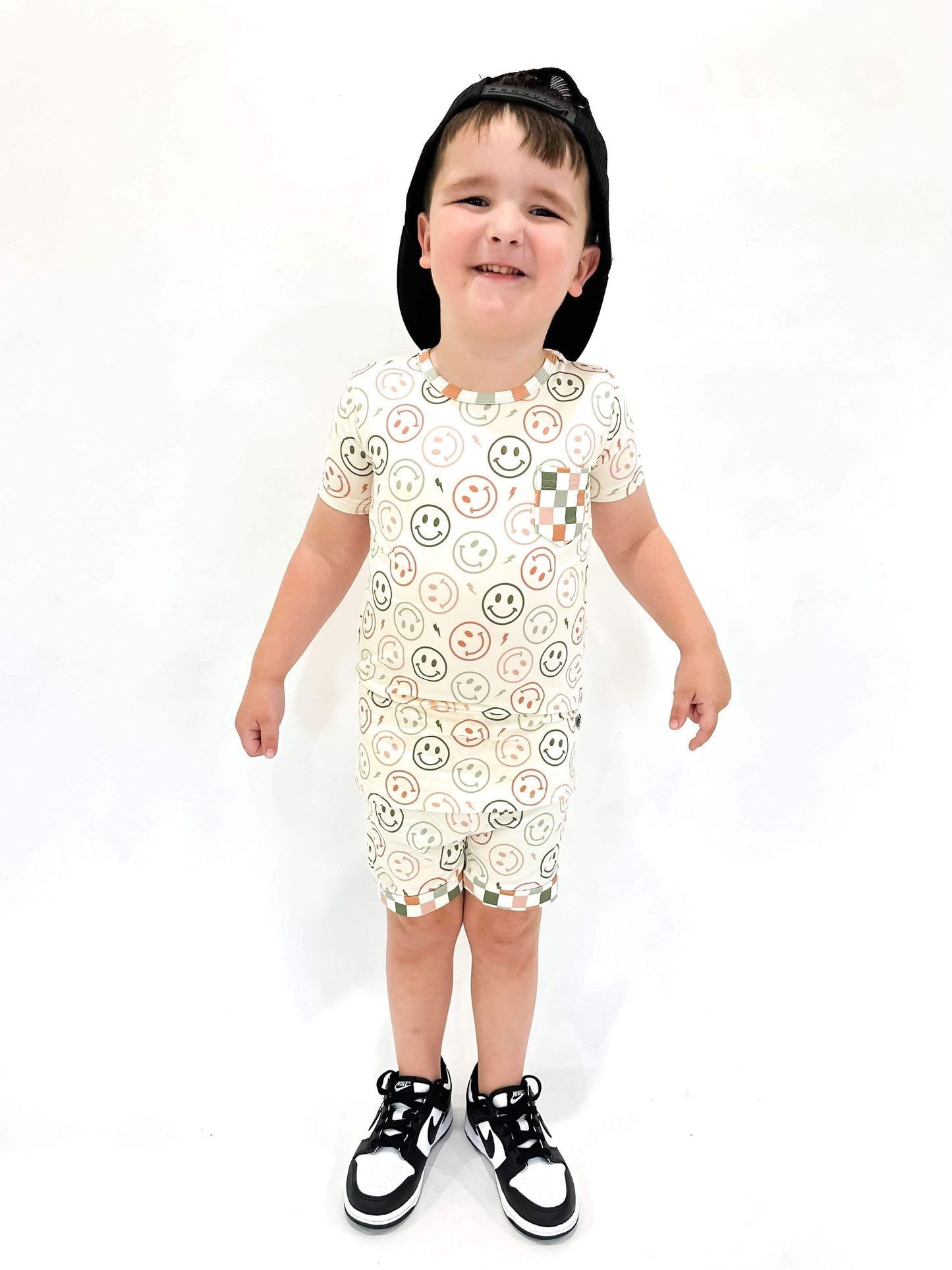 12/18 Months Rad Smiles Bamboo Short Set (FINAL SALE)