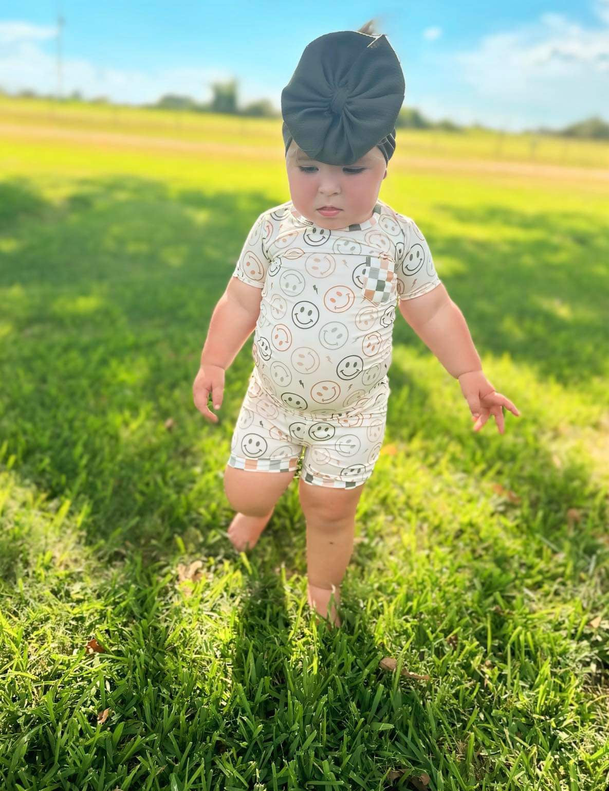 12/18 Months Rad Smiles Bamboo Short Set (FINAL SALE)