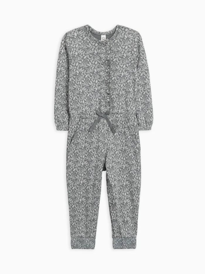 Ruffle Jumpsuit - Agave