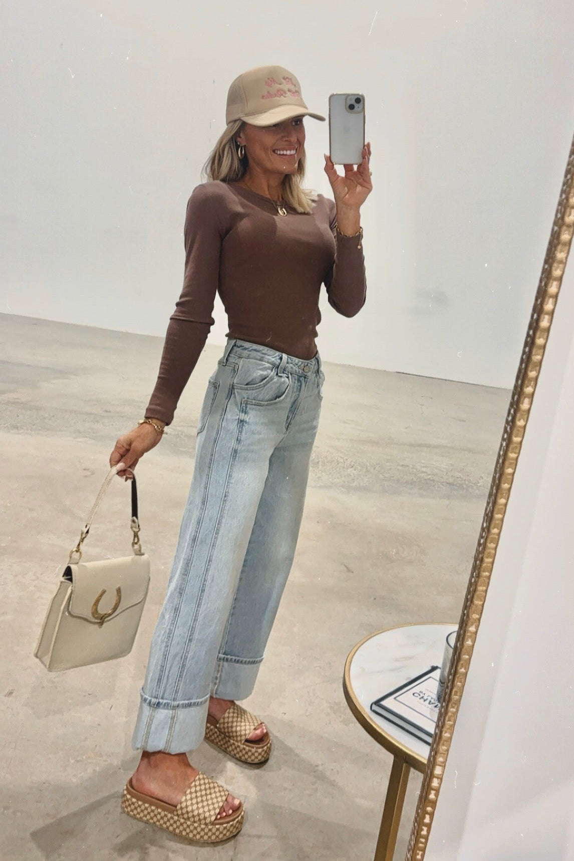 The Emaline Wide Leg Jean