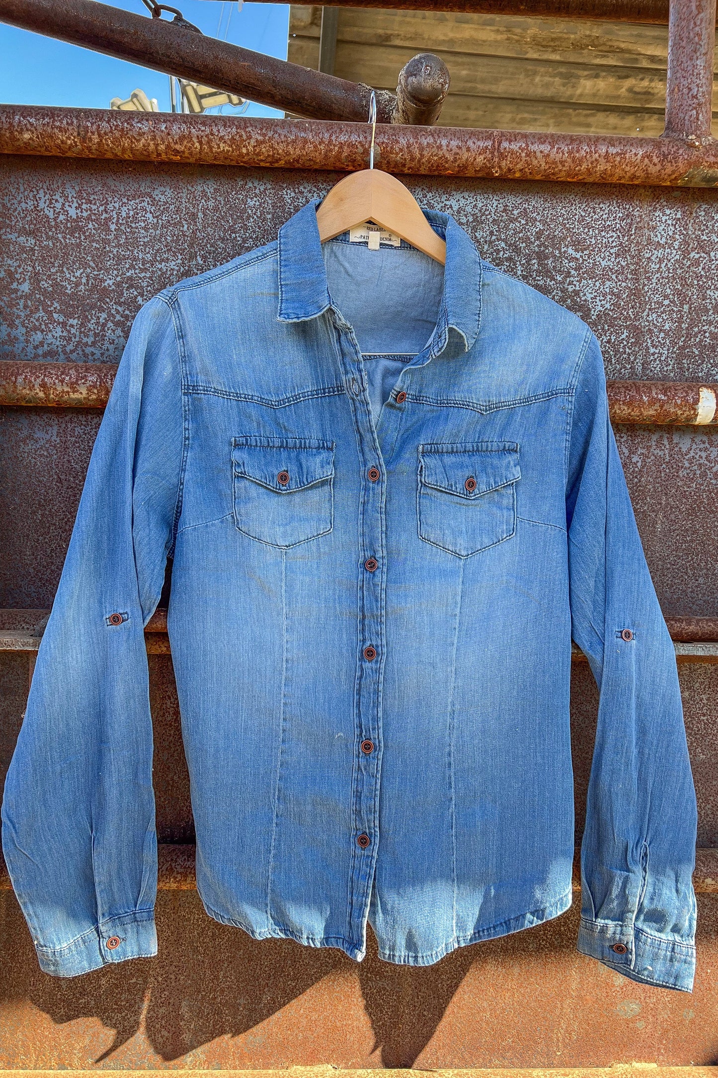The Heidi Denim Top