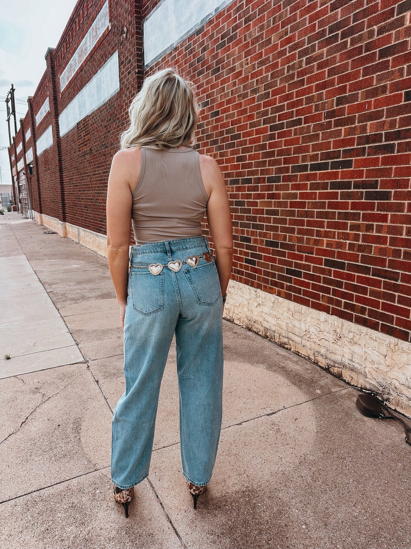 The Hattie Belt in Gold