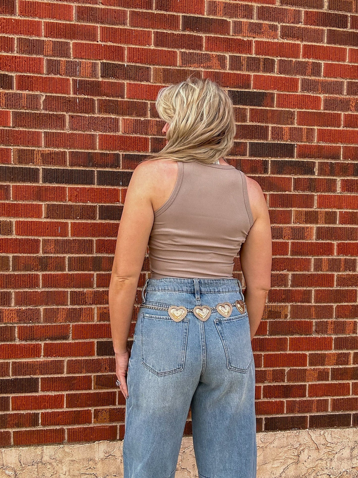 The Hattie Belt in Gold