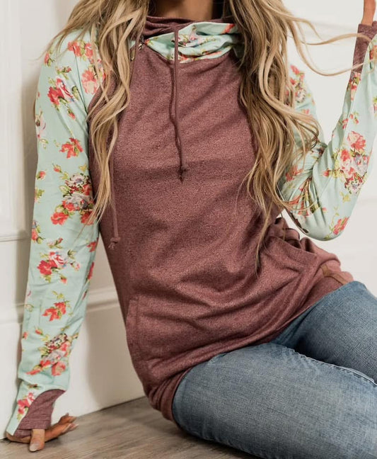 DoubleHood Sweater | Don't Stop Be-Leafing