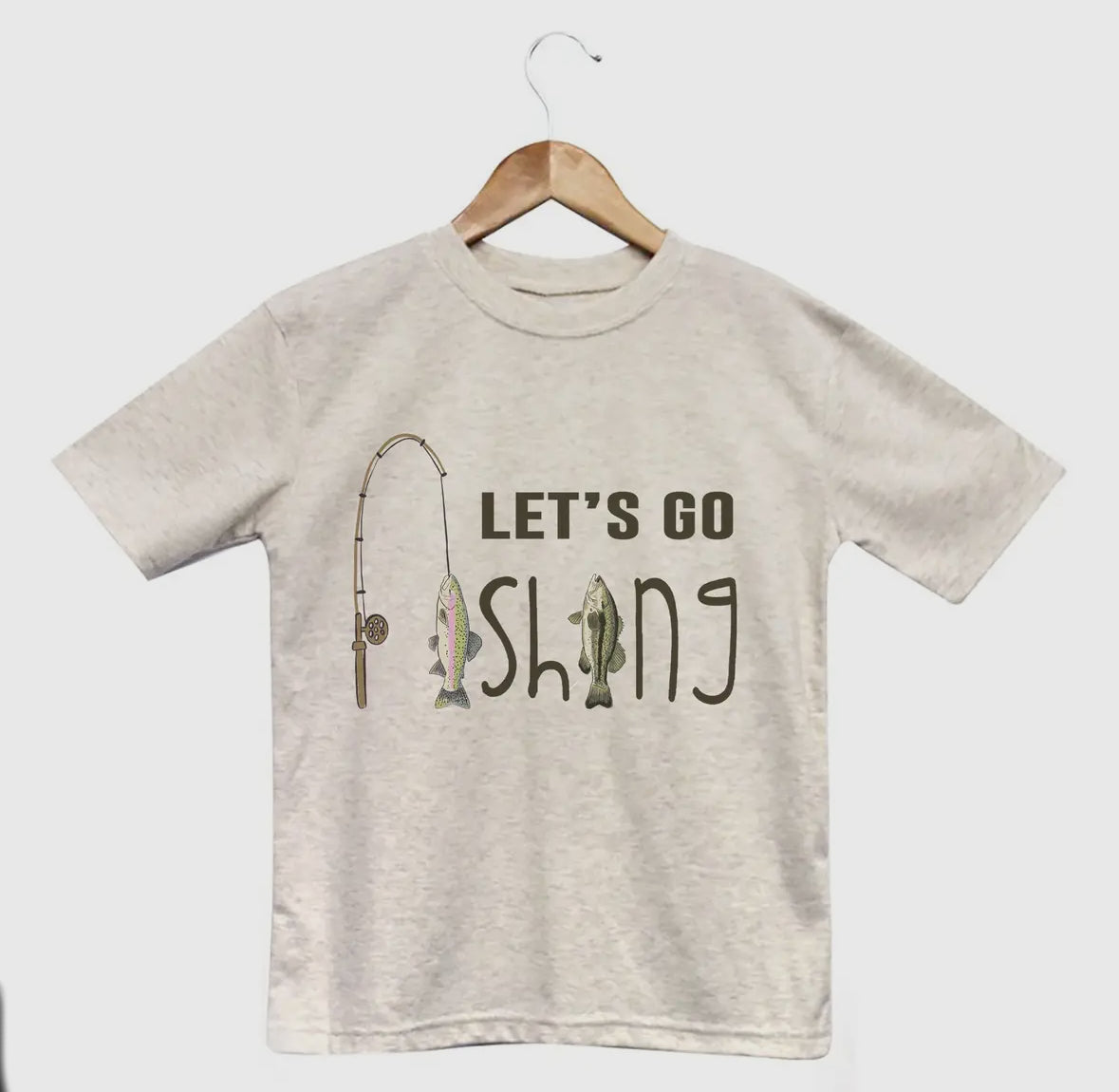 "Let's Go Fishing" | Youth Shirt