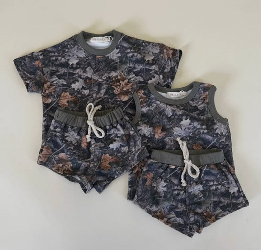 Camo | Tank + Short Set