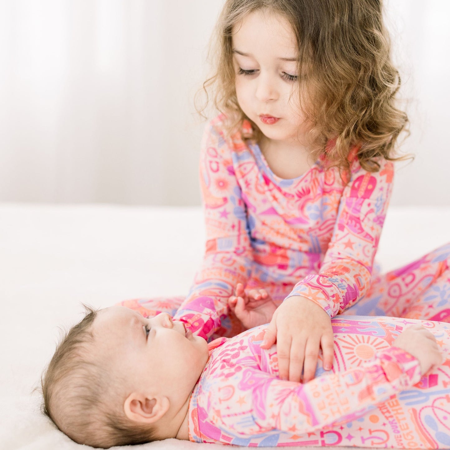 Saddle Up | Bamboo Toddler 2-Piece Pajamas | "I Love Our Time Together" | Thermo-Regulating, 4-Way Stretch | OEKO-Tex Safe
