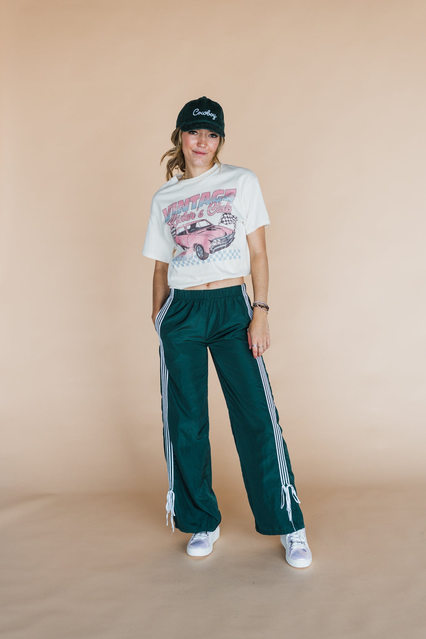 The Sierra Track Pant in Green