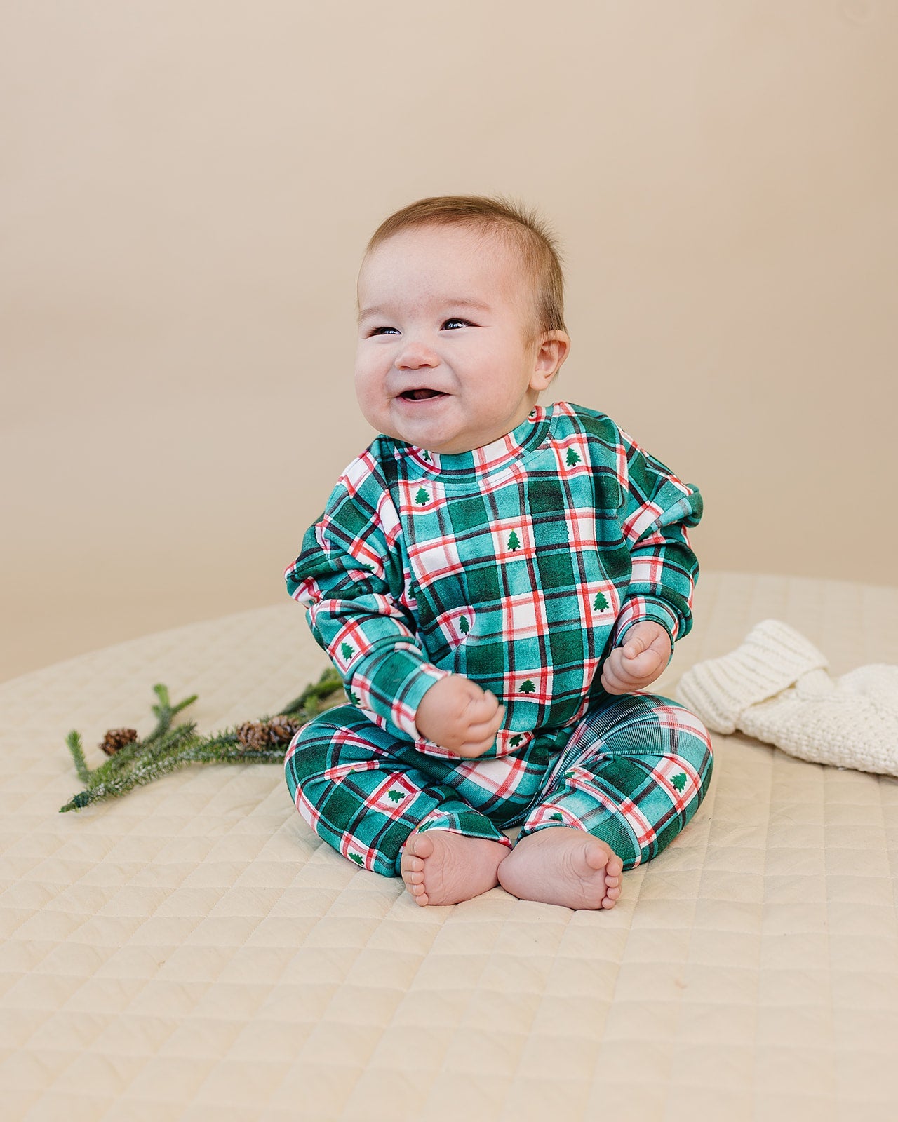 Jogger Set | Winter Plaid