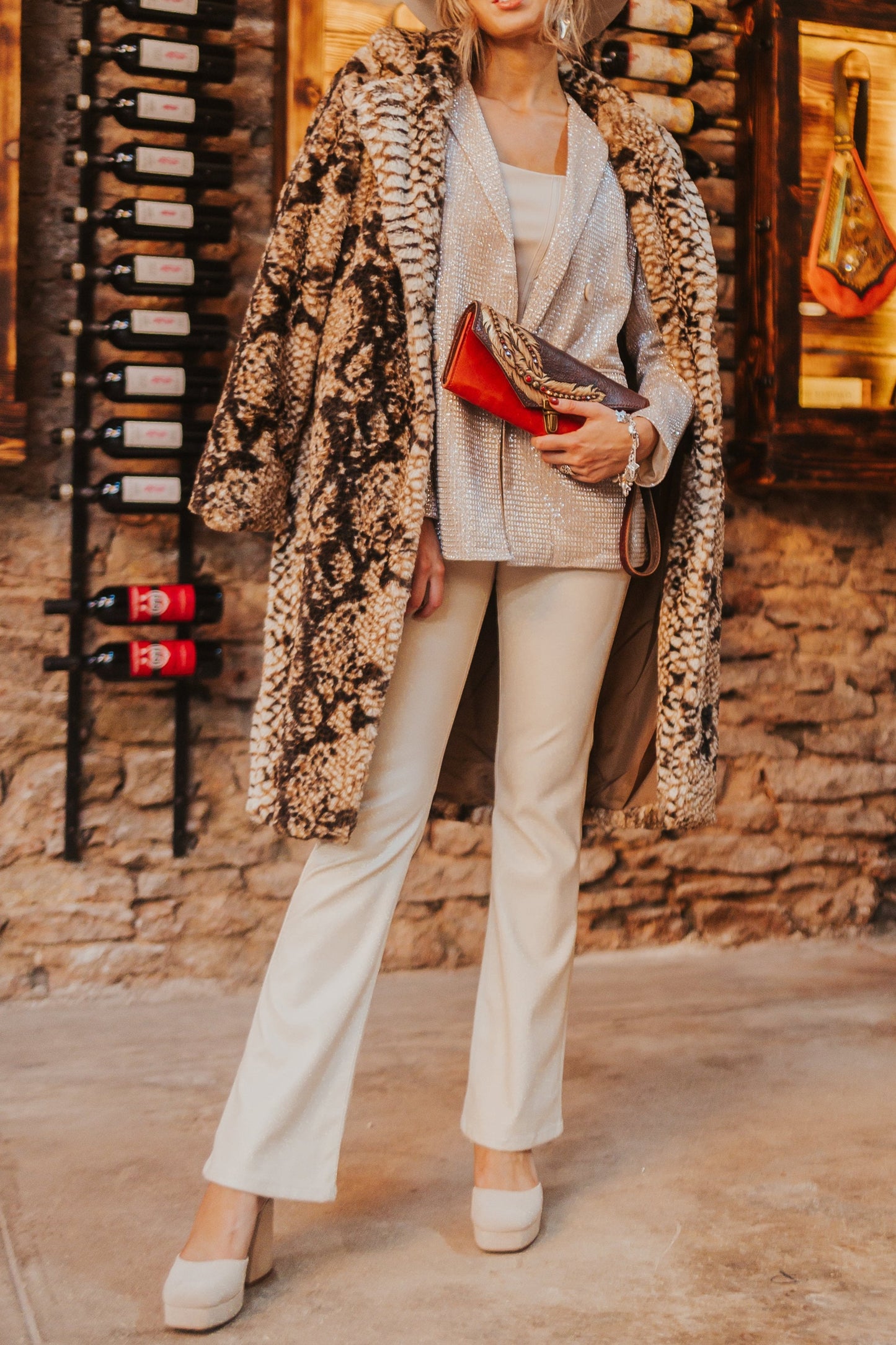 SALE The Kynlee Leather Pant