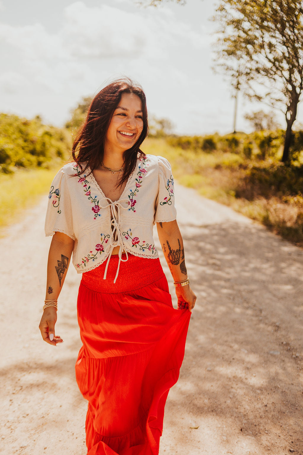 The Isabella Floral Top