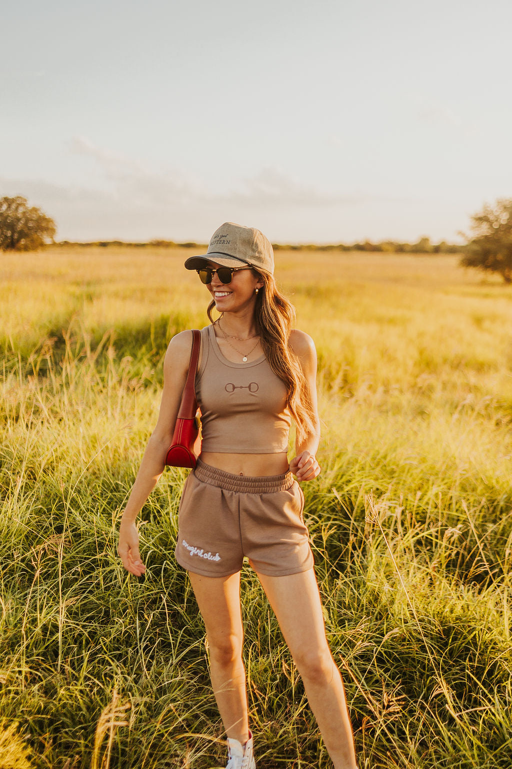 The Horsebit Tank in Taupe